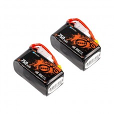 BetaFPV 750mAh 4S 95C Lipo Акумуляторы (2шт)