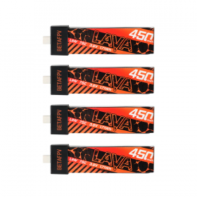 BetaFPV LAVA 1S 450mAh 75C акумулятори 4шт