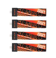 Акумулятори BetaFPV LAVA 1S 550mAh 75C  4шт