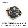 Політний контролер Flywoo (1MB FLASH) GOKU GN 745 40A AIO BL_32 V1.2 (MPU6000 ) 25.5 X 25.5 5V/9V