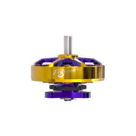 Мотор Flywoo ROBO 1002 19800KV / 23500KV Fpv Motor Gold/Purple (New Version)