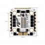 Стек Flywoo GOKU F722 Pro Mini V2 45A 32Bit 128K 20X20 Stack Plug&Play O4 / O4 Pro