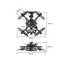 Квадрокоптер Flywoo Flybee 20 HDZero 2S Ultralight FPV Drone