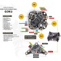 Політний контролер Flywoo GOKU GN 413 20A AIO V2.1 (MPU6000) 25.5X25.5