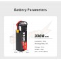 Акумулятор GEPRC Storm 6S 3300mAh 95C Lipo