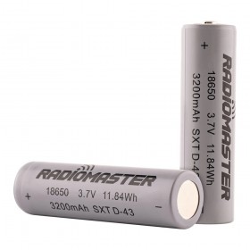 Акумулятор Radiomaster 18650 3200 mAh, 3,7 V (2 шт.) для  TX16S / Boxer / TX12 / Pocket / MT12