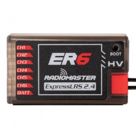 Приемник Radiomaster ER6 2.4GHz ELRS PWM Receiver