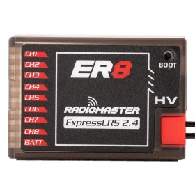 Приемник Radiomaster ER8 2.4GHz ELRS PWM Receiver