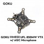 Відеопередавач Flywoo GOKU HM850 5.8Ghz ufl 850mw vtx w/ AGC Microphone