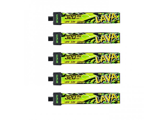 Акумулятор BetaFPV LAVA II 1S Battery (LiHV, BT2.0, 95C)