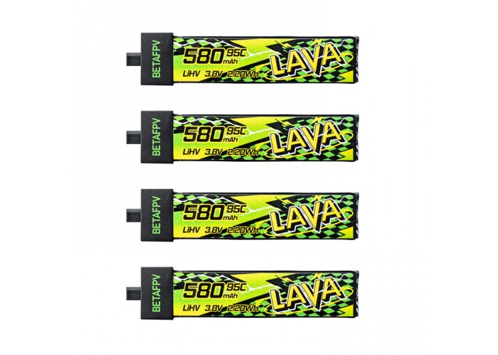 Акумулятор BetaFPV LAVA II 1S Battery (LiHV, BT2.0, 95C)