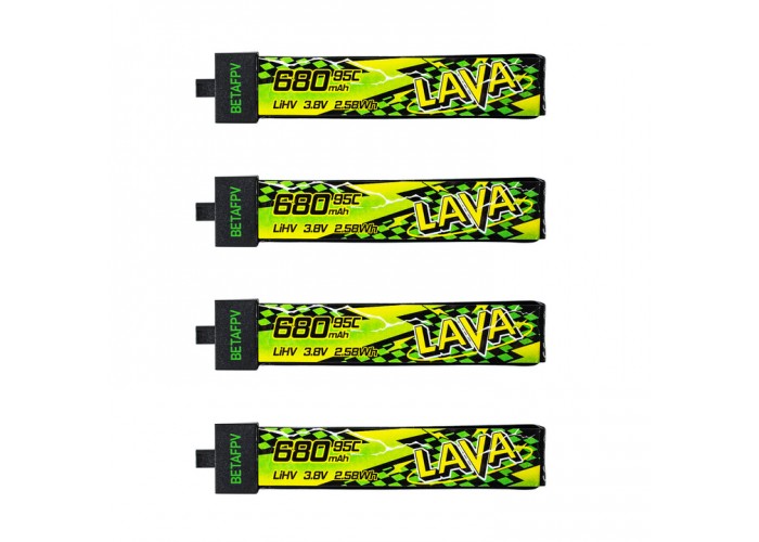 Акумулятор BetaFPV LAVA II 1S Battery (LiHV, BT2.0, 95C)