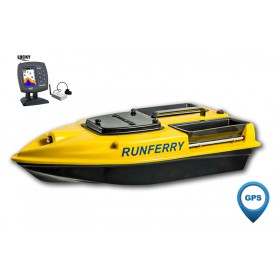 Карповый кораблик Camarad V3 GPS + Lucky 918 Yellow