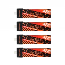  Акумулятори BetaFPV LAVA 1S 450mAh 75C 4шт