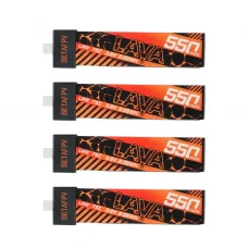Акумулятори BetaFPV LAVA 1S 550mAh 75C  4шт